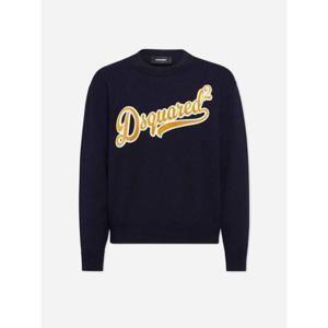디스퀘어드2 스웨터 S74HA1552D13142 477 DARK DENIM BLUE