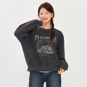 체이스컬트 HC12 피그먼트그래픽맨투맨 EERG5181B09