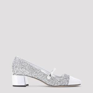 지미추 힐 펌프스 ELISA45 JBZ SILVER SILVER