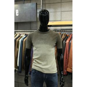 [빠니깔레]MARIO이태리직수입 나염니트 2COLOR 그라데이션 슬림핏반팔면니트 f-anit01