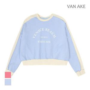 [반에이크]MARIO루즈핏 배색 맨투맨 티셔츠_VB35TSQ312Z