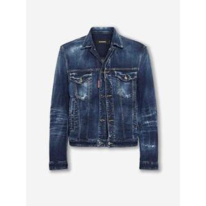 디스퀘어드2 자켓 S71AN0624 470 DENIM BLUE