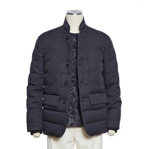 [레노마캐주얼]F/W 프리미엄 구스패딩 실용성좋은 점퍼형 남자 네이비 자켓 RPLMBJ61A