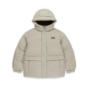 내셔널지오그래픽 키즈 카이만 숏 덕 다운 점퍼 CREAM (K254UDW030CR)