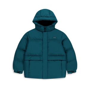 내셔널지오그래픽 키즈 카이만 숏 덕 다운 점퍼 TEAL (K254UDW030TE)