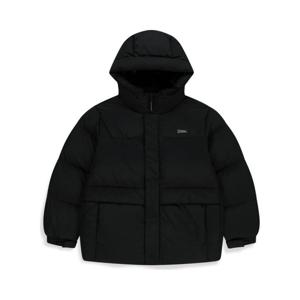 내셔널지오그래픽 키즈 카이만 숏 덕 다운 점퍼 CARBON BLACK (K254UDW030BK)