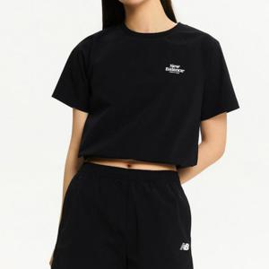 [뉴발란스] W 우븐 라운드 반팔세미오버 NBNEE3W612-19