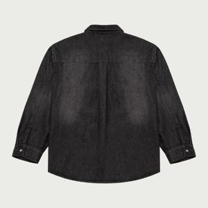 행텐 HC04 원 포켓 데님 셔츠_블랙 10540-020-810-10