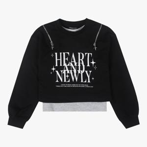 [더데이걸]블링 지퍼 오픈 맨투맨 TGMA2580300