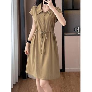 [클라셰] 카라캐주얼미디원피스_B5M1193