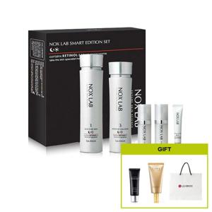 이자녹스 녹스랩 2종 세트 + 단독 사은품(에이지포커스 기미포올 크림 20ml + 라하 더 럭셔리 넥앤데콜테 리페어 크림 + 쇼핑백)