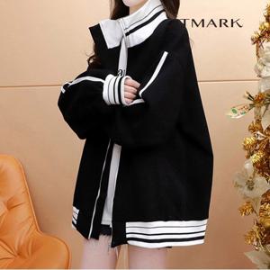 ATMARK (77까지)루즈배색시보리점퍼_AA41JP003G