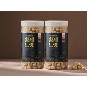 [2개세트] 황제트릿 동결건조 유산균 간식 연어 90g 강아지 간식