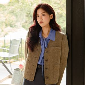 [올리브데올리브]백 포인트 스트랩 셔츠 (OW4AB755)