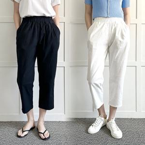 [아이우먼]위쉬몰 LO 쿨면마스판배기팬츠715(P338H408) 빅사이즈