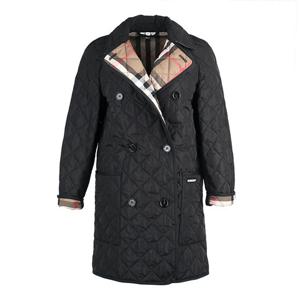 버버리 여성 다이아몬드 퀼팅 코트 TYTHING 8084199 (BLACK)