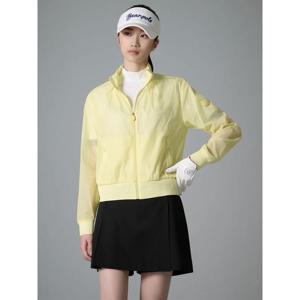 빈폴골프 [ICE PACK] 여성 초경량 바람막이 점퍼  레몬 BJ4439A10F