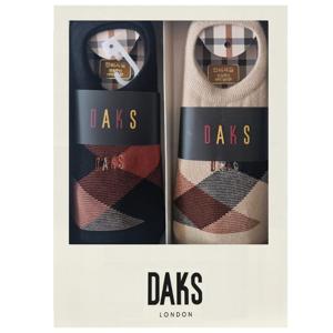 [닥스(양말)]DB24474 숙녀 파일인비져블 닥스사선 2족세트