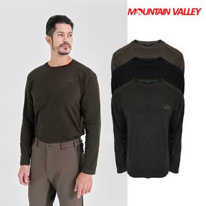 [마운틴벨리]양면 기모 라운드 절개 티셔츠 MVT4497
