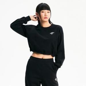 뉴발란스긴팔티 NQJ NBNCE1W232-19 W 크롭 라운드 맨투맨(SEMI-OVER FIT)