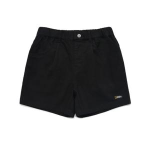 내셔널지오그래픽 키즈 K242GHP020 여아 3부 데님 반바지 CARBONBLACK