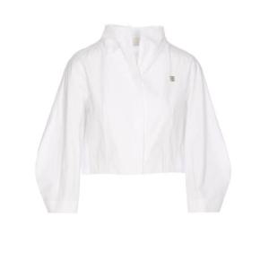 지방시 블라우스 BW61CK15JT 100 White