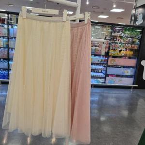 라티움 HC34 봄.가을초여름허리전체밴드쉬폰A라인치마 T2523sk01