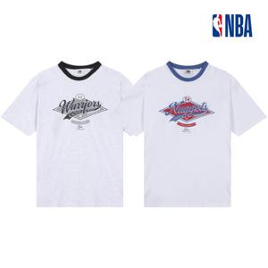 NBA 남성 빈티지 그래픽 루즈핏 링거 반팔 티셔츠 N252TS124P