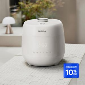 [가전환급10%] 본사직영) 쿠쿠 마스터셰프 사일런스 프로 화이트 6인용 밥솥 CRP-PHNLTR0610FGW