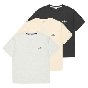 에꼴리에 HC33 4.5부 백 일러스트 라운드티 25B0404