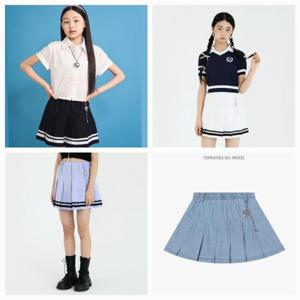 더데이걸 sh06 하트키링플리츠스커트 TGWH24301