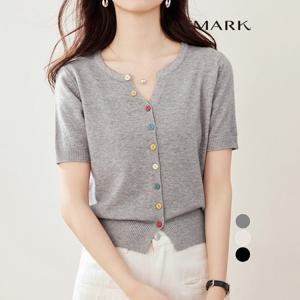 ATMARK 캔디슬림버튼니트가디건_AA53CD002G