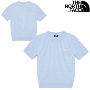 노스페이스 NT7AR30 여성 홀리데이 반팔 스웨터 NT7AR30C