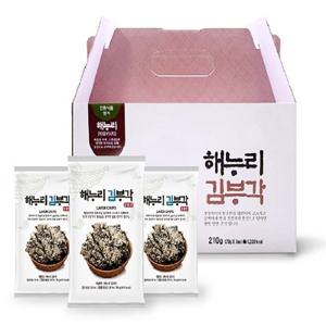 [남원김부각]해누리 전통 찹쌀 김부각 70g * 3봉 선물세트
