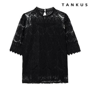 [탱커스]시스루 레이스 블라우스 (TX2BL028L0)
