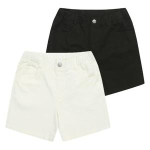 에꼴리에 HC33 여아 4부 면스판 밴딩 바지 25B0254