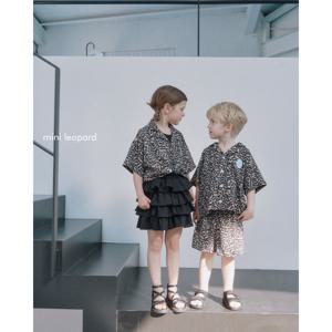 [로아앤제인](시어서커)레퍼드 셔츠RJ25MST02BR