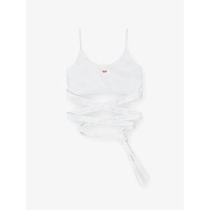 DIESEL T-Leya-Tail stretch cotton top A18356