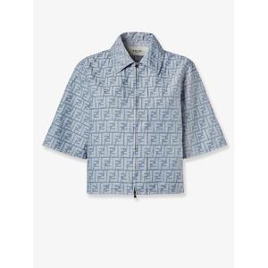 FENDI FF cotton and linen shirtjacket FLF790