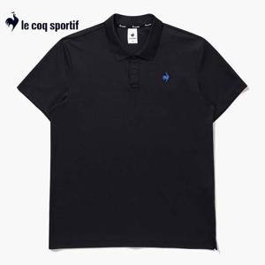 [르꼬끄]베이직 폴로 티셔츠 QQ123TTS31 BLK 공용 카라티셔츠