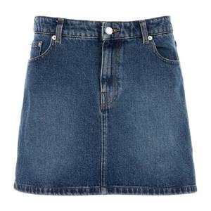 아페쎄 데님 블루 미니 스커트 COHJLF06374 IAL