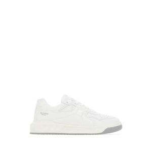 VALENTINO GARAVANI White nappa leather One Stud sneakers 7Y2S0E71NWN 0BO