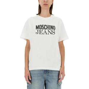 MOSCHINO JEANS 로고가 있는 티셔츠 070287334001