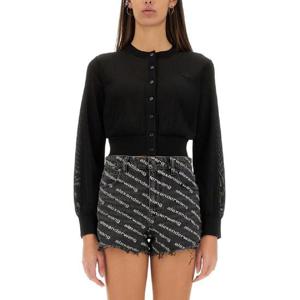 ALEXANDERWANGT 크롭 카디건 4KC1253070001