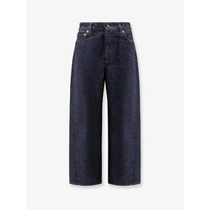 GIVENCHY Twisted dark blue denim jeans BW517J516P
