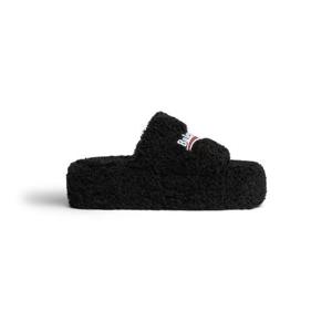 발렌시아가 샌들 762826 W14C2 1096 Black