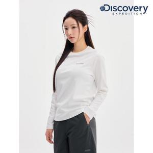 디스커버리 (DWRL41051_WHS) 여성 에센셜 긴팔티셔츠 DXNW