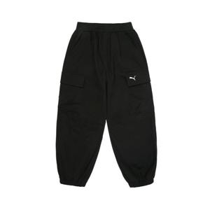 PK43PL302 푸마키즈 스트레치 카고 조거팬츠