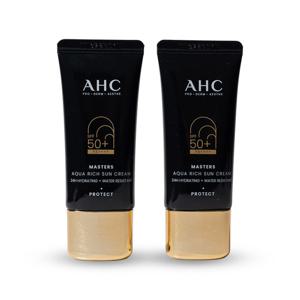 AHC 마스터즈 아쿠아 리치 선크림 30ml+30ml (2개입)