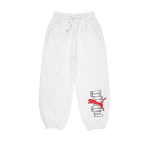 PK44PD302 푸마키즈 캣로고 기모 조거팬츠